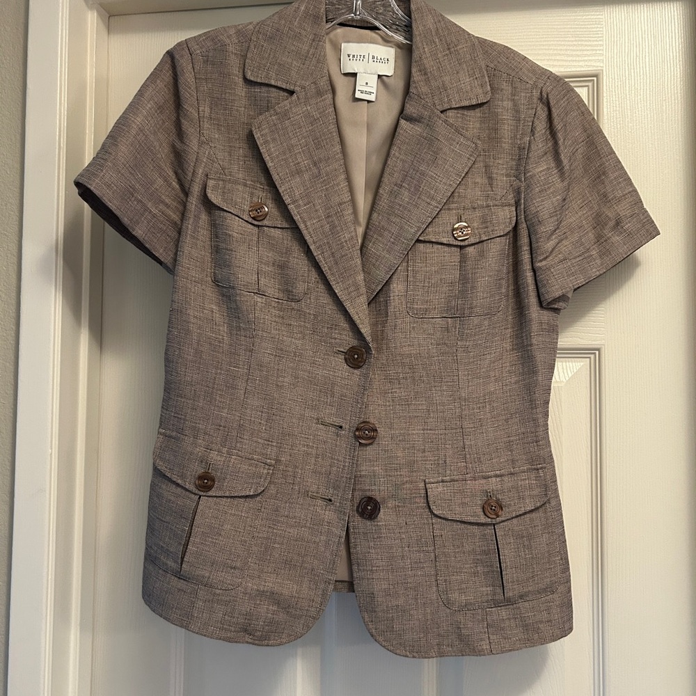 White House Black Market Short-Sleeved Blazer
